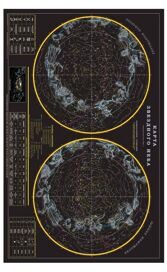 Настольные накладки бюрократ Карта Звездного Неба (BDM2110)