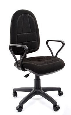 Кресло для персонала Chairman PRESTIGE ERGO (Престиж ЭРГО чёрн.)
