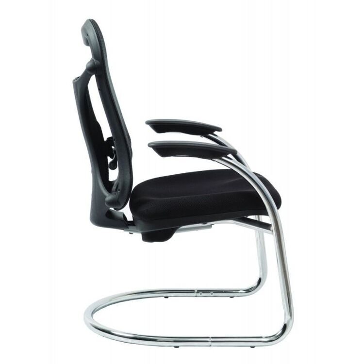 Кресло для посетителя Бюрократ CH-999AV/Black